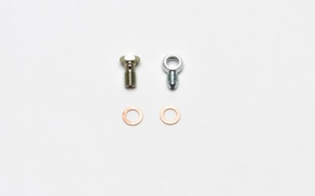 Wilwood Fitting Kit -3 Male w/ 3/8-24 Banjo Bolt (For Banjo Outlet Master Cylinders) Wilwood Brake Hardware  AXOPROS