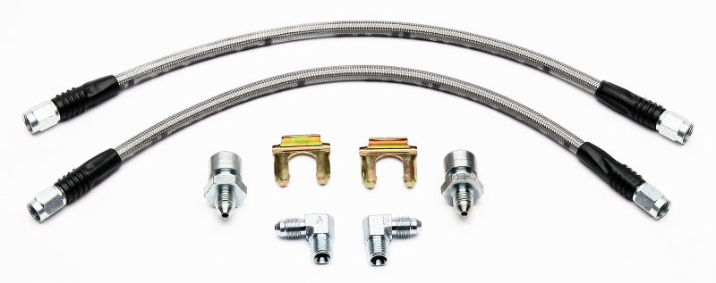 Wilwood Flexline Kit 1999-2006 GM 1500 Truck/SUV 14.25 Rotor Rear Wilwood Brake Line Kits  AXOPROS
