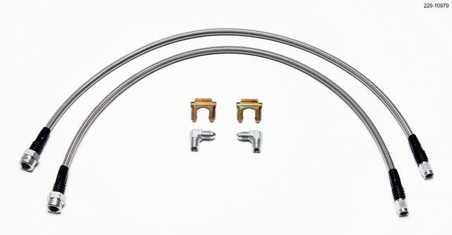 Wilwood Flexline Kit 2007-2011 1500 / 2500 GM Front 14.25in Kit Wilwood Brake Line Kits  AXOPROS