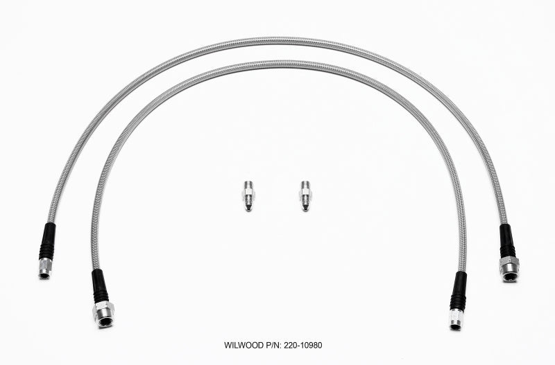 Wilwood Flexline Kit 2007-2011 1500 / 2500 GM Front 16.00in Kit Wilwood Brake Line Kits  AXOPROS