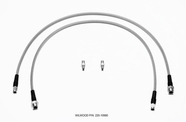 Wilwood Flexline Kit 2007-2011 1500 / 2500 GM Front 16.00in Kit Wilwood Brake Line Kits  AXOPROS