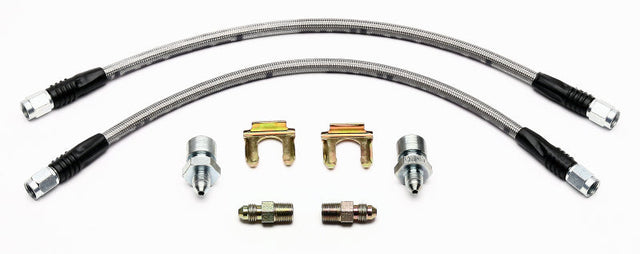 Wilwood Flexline Kit 2007-up 1500 / 2500 GM 14.25 Rotor Rear Wilwood Brake Line Kits  AXOPROS