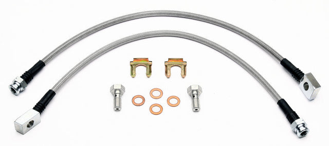Wilwood Flexline Kit 97-03 Corvette w/ OEM Front Caliper Wilwood Brake Line Kits  AXOPROS