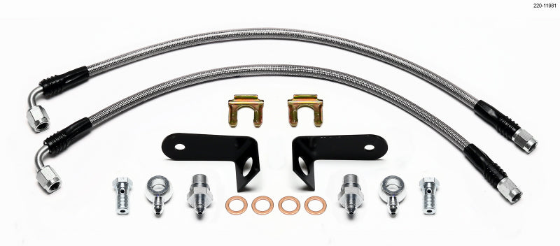 Wilwood Flexline Kit Civic 2006-up Rear Wilwood Brake Line Kits  AXOPROS