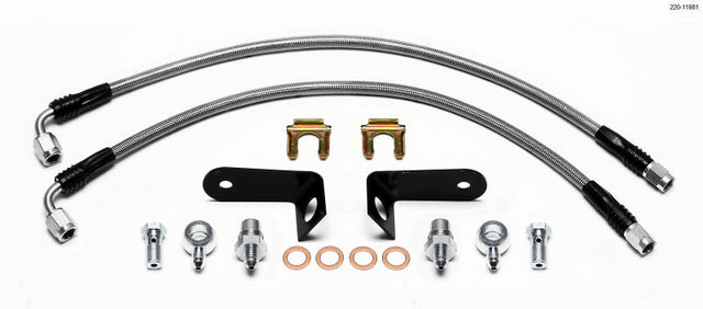 Wilwood Flexline Kit Civic 2006-up Rear Wilwood Brake Line Kits  AXOPROS