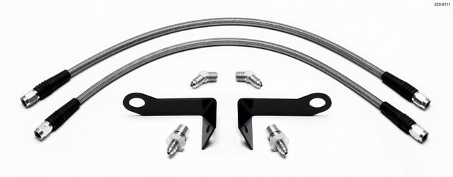 Wilwood Flexline Kit Front 2005-08 Ford Mustang w/ SL4 or SL6 Caliper Wilwood Brake Line Kits  AXOPROS