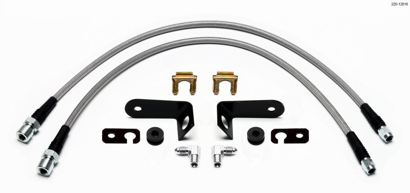 Wilwood Flexline Kit Honda CRZ 2011-up Front Wilwood Brake Line Kits  AXOPROS