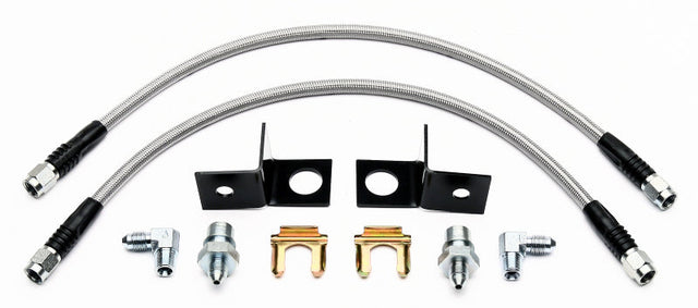 Wilwood Flexline Kit Rear 2005-06 Ford Mustang w/ DL Caliper Wilwood Brake Line Kits  AXOPROS