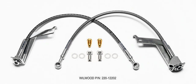 Wilwood Flexline Kit Rear 99-04 Ford Mustang GT Wilwood Brake Line Kits  AXOPROS