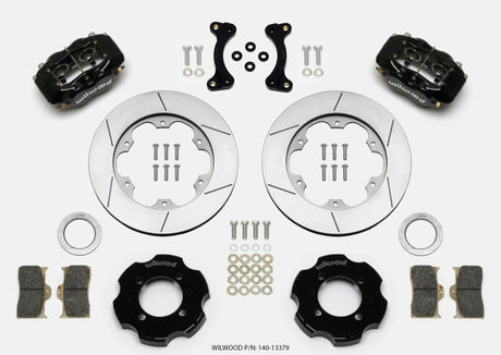 Wilwood Forged Dynalite Front Hat Kit 11.00in GT Rotor 95-05 Miata Wilwood Big Brake Kits  AXOPROS