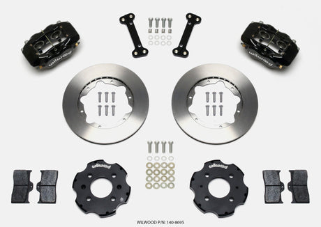 Wilwood Forged Dynalite Front Hat Kit 11.00in Integra/Civic w/Fac.240mm Rtr Wilwood Big Brake Kits  AXOPROS