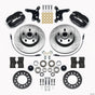 Wilwood Forged Dynalite Front Kit 11.28in 1 PC Rotor&Hub Ford 1954-1956 Wilwood Big Brake Kits  AXOPROS