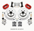 Wilwood Forged Dynalite-M Front Kit 11.00in 1 PC Rotor&Hub Red 67-69 Camaro 64-72 Nova Chevelle Wilwood Big Brake Kits  AXOPROS