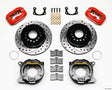 Wilwood Forged Dynalite P/S P-B Kit Drilled-Red New Big Ford 2.50in Offset Wilwood Big Brake Kits  AXOPROS
