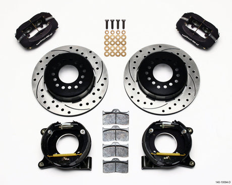 Wilwood Forged Dynalite P/S Park Brake Kit Drilled Chevy C-10 2.42 Offset 5-lug Wilwood Big Brake Kits  AXOPROS