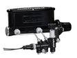 Wilwood HV Tandem M/C Kit w L/H Bracket & Prop Valve - 1 1/8in Bore Black Wilwood Brake Master Cylinder  AXOPROS