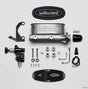 Wilwood HV Tandem M/C Kit w L/H Bracket & Prop Valve - 1 1/8in Bore Wilwood Brake Master Cylinder  AXOPROS