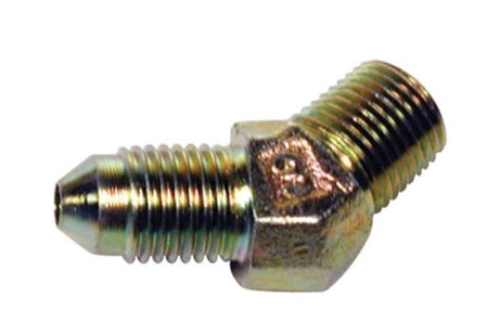 Wilwood Inlet Fitting - 1/8-27 NPT to -3 (45) Wilwood Brake Hardware  AXOPROS