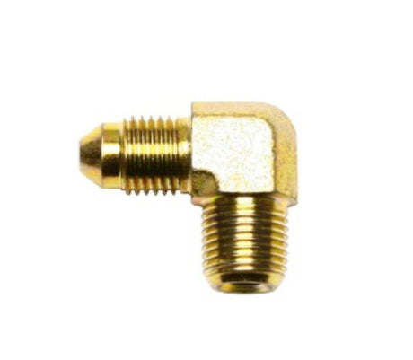 Wilwood Inlet Fitting - 1/8-27 NPT to -3 (90) Wilwood Brake Hardware  AXOPROS
