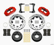 Wilwood Narrow Superlite 4R Front Kit 12.19in Drilled Red 87-89 Jeep YJ Wilwood Big Brake Kits  AXOPROS