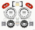 Wilwood Narrow Superlite 4R Rear Kit 12.88in Drilled Red 2012-Up Toyota / Scion FRS w/Lines Wilwood Big Brake Kits  AXOPROS