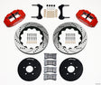 Wilwood Narrow Superlite 6R Front Hat Kit 14.00in Drill Red 1994-2004 Mustang Wilwood Big Brake Kits  AXOPROS