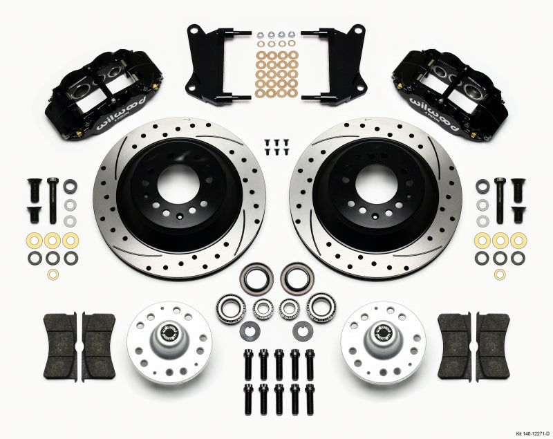 Wilwood Narrow Superlite 6R Front Hub & 1PC Rtr Kit 12.88in Dril 67-69 Camaro 64-72 Nova Chevelle Wilwood Big Brake Kits  AXOPROS