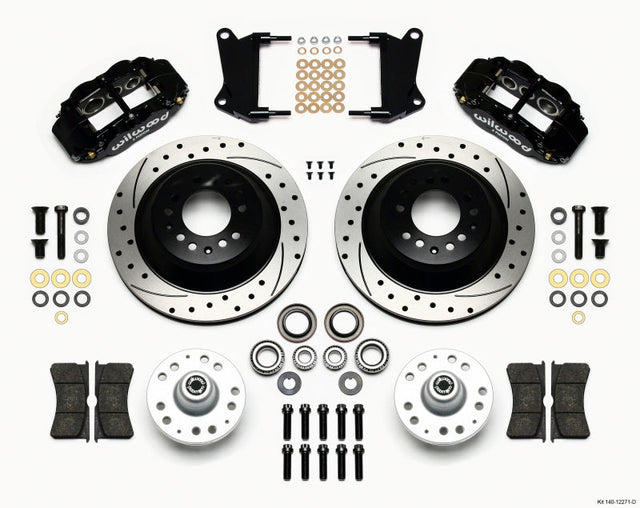 Wilwood Narrow Superlite 6R Front Hub & 1PC Rtr Kit 12.88in Dril 67-69 Camaro 64-72 Nova Chevelle Wilwood Big Brake Kits  AXOPROS