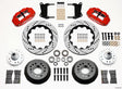 Wilwood Narrow Superlite 6R Front Hub Kit 14.00in Drill Red 67-69 Camaro 64-72 Nova Chevelle Wilwood Big Brake Kits  AXOPROS