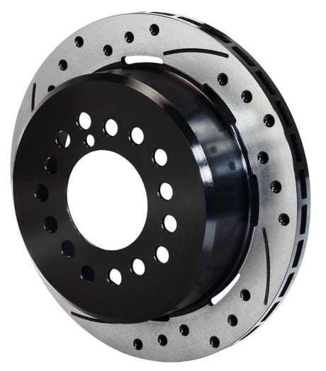 Wilwood Rotor-1.91in Offset-SRP-BLK-Drill-LH 12.19 x .810 - 5 Lug Wilwood Brake Rotors - 2 Piece  AXOPROS