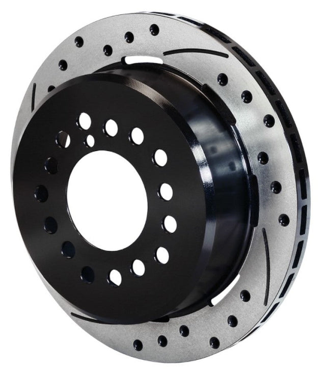 Wilwood Rotor-1.91in Offset-SRP-BLK-Drill-LH 12.19 x .810 - 5 Lug Wilwood Brake Rotors - 2 Piece  AXOPROS