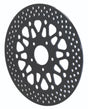Wilwood Rotor-Front-H-D Motorcycle 2008-Up Black Finish 11.80 x .196 - 5 on 3.25in Wilwood Brake Rotors - 2 Piece  AXOPROS