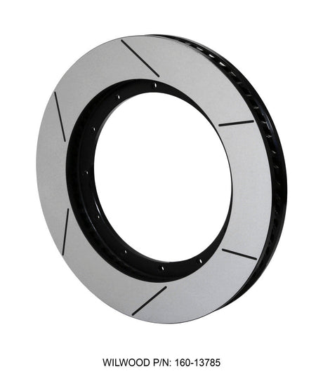 Wilwood Rotor-GT60 SPC-37-RH-BLK 15.00 x 1.50 - 12 on 9.75in Wilwood Brake Rotors - 2 Piece  AXOPROS