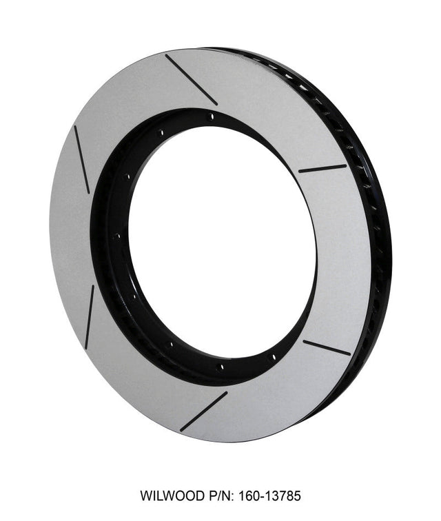 Wilwood Rotor-GT60 SPC-37-RH-BLK 15.00 x 1.50 - 12 on 9.75in Wilwood Brake Rotors - 2 Piece  AXOPROS