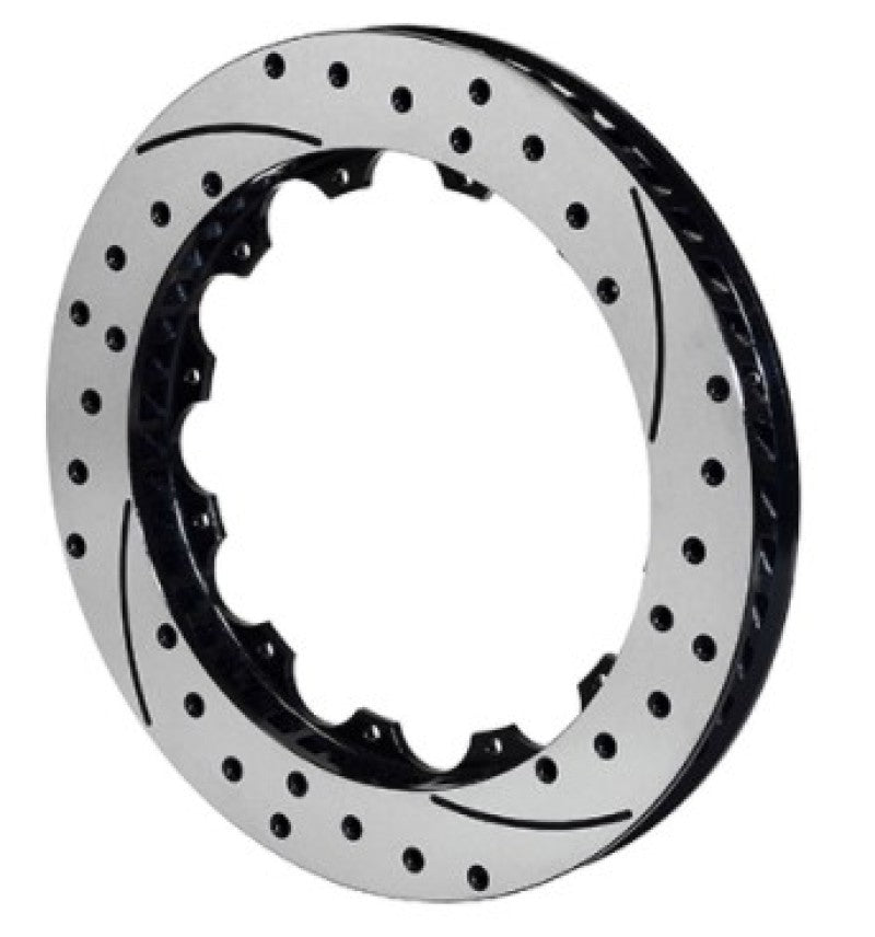 Wilwood Rotor-SRP48 SPC-37-RH-BLK-Drill 12.88 x 1.10 - 12 on 8.75in Wilwood Brake Rotors - 2 Piece  AXOPROS