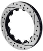 Wilwood Rotor-SRP48 SPC-37-RH-BLK-Drill 13.06 x 1.25 - 12 on 8.75in Wilwood Brake Rotors - 2 Piece  AXOPROS