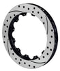 Wilwood Rotor-SV-SRP 72 Iron-RH-BLK-Drill 14.00 x 1.25 - 12 on 8.75in Wilwood Brake Rotors - 2 Piece  AXOPROS