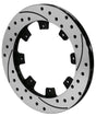Wilwood Rotor-UL32 Iron LH-SRP BLK Drl 12.19 x .810 - 8 on 7.00in Wilwood Brake Rotors - 2 Piece  AXOPROS