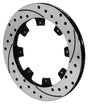 Wilwood Rotor-UL32 Iron RH-SRP BLK Drl 12.19 x .810 - 8 on 7.00in Wilwood Brake Rotors - 2 Piece  AXOPROS