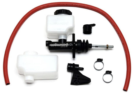 Wilwood Short Remote M/C Kit 13/16in Bore 3/8in-24 Banjo Outlet Wilwood Brake Master Cylinder  AXOPROS