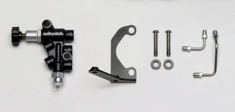Wilwood Tandem Master Cylinder Mounting Bracket L/H Kit w/ Prop Valve Wilwood Brake Master Cylinder  AXOPROS