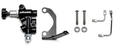 Wilwood Tandem Master Cylinder Mounting Bracket R/H Kit w/ Prop Valve Wilwood Brake Hardware  AXOPROS