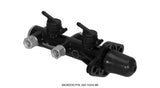Wilwood Tandem Remote Master Cylinder - 1in Bore Black Wilwood Brake Master Cylinder  AXOPROS
