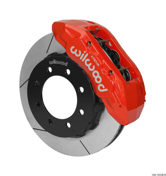 Wilwood TX6R Front Kit 15.00in Red 13-17 Ford F-250/F-350 - 4WD Wilwood Big Brake Kits  AXOPROS