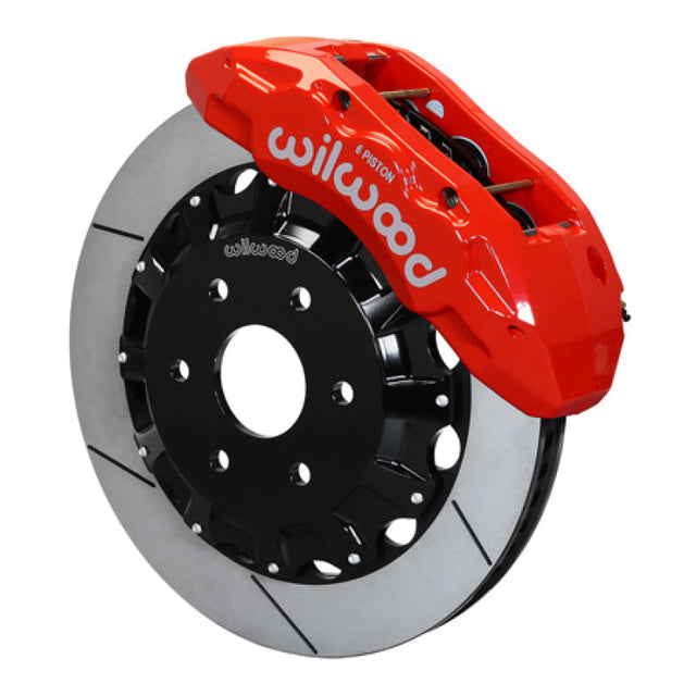 Wilwood TX6R Front Kit 16.00in Red 2018+ RAM 1500 Wilwood Big Brake Kits  AXOPROS