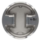 Wiseco Honda Turbo -15.4cc 1.174 X 75.5MM Piston Shelf Stock Kit Wiseco Piston Sets - Forged - 4cyl  AXOPROS