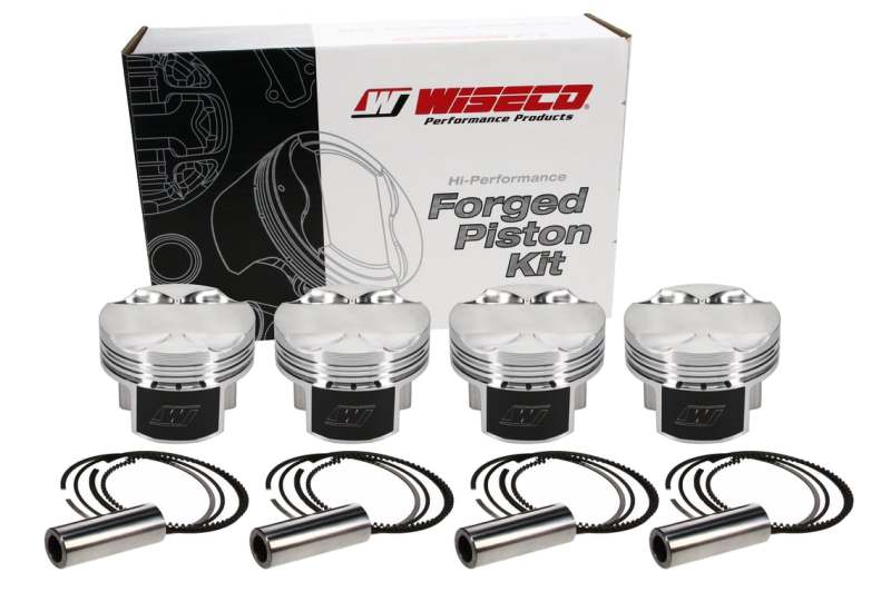 Wiseco Mitsubishi EVO 10 4B11-T 2008+ -4.5cc Piston Shelf Stock Kit Wiseco Piston Sets - Forged - 4cyl  AXOPROS