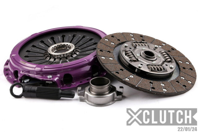 XClutch 07-17 Mitsubishi Lancer EVO X 2.0L Stage 1 Steel Backed Organic Clutch Kit XCLUTCH Clutch Kits - Single  AXOPROS