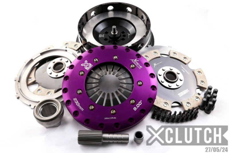 XClutch 11-13 BMW 335is Base 3.0L 9in Twin Solid Ceramic Clutch Kit (6 Bolt/PB in Input Shaft) XCLUTCH Clutch Kits - Multi  AXOPROS