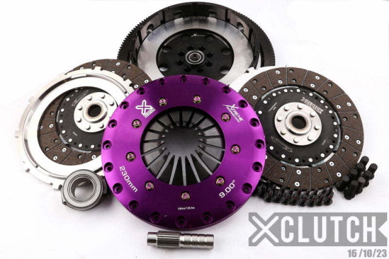 XClutch 17-21 Honda Civic Type R 2.0L 9in Twin Solid Organic Clutch Kit XCLUTCH Clutch Kits - Multi  AXOPROS